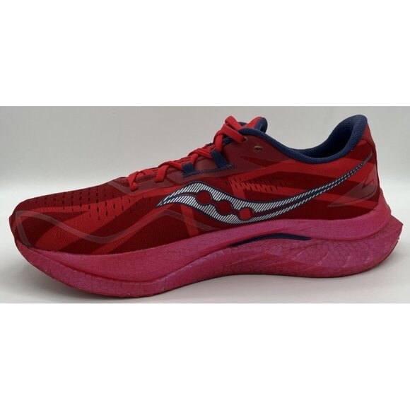 Saucony Endorphin Speed 4 London - Size 11.5 Crimson Red Running Shoes S20940-24 - Picture 7 of 12